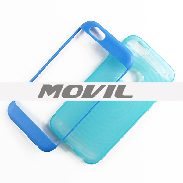 NP-2508 Frontera TPU   PC Funda para Apple iPhone 6-4